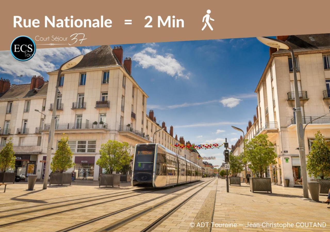 Le Constantine - Quartier Historique - Charme & Ancien Apartment Tours Exterior foto